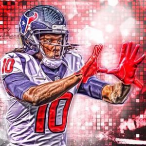 DeAndre Hopkins has eclipsed 2000 plus yards already in his early NFL career.