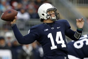 Christian Hackenberg of Penn State is rising up draft boards