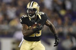 Saints running back Khiry Robinson was fined after striking an intern
