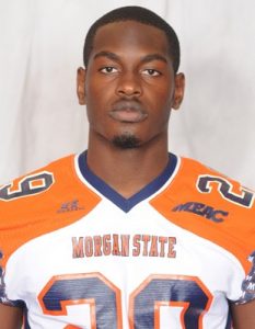 Morgan State defensive back Peterson Janvier is a good player with a great attitude
