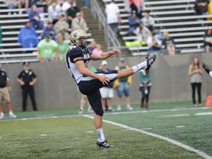 Former Akron punter Zach Paul is a very good punter