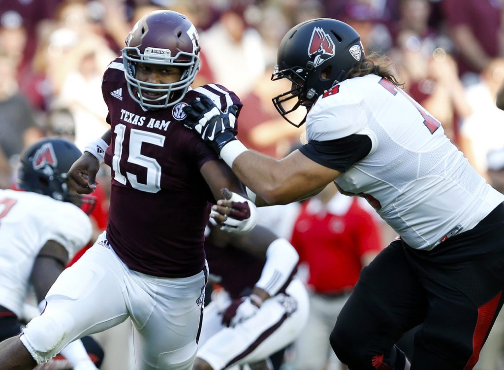 Texas A&M pass rusher Myles Garrett was named the most freakish player in 2016 by NFL.com