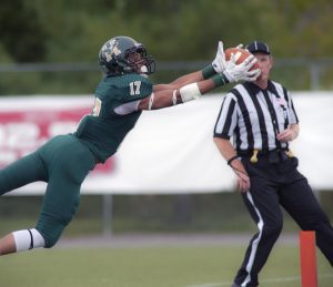 Husson wide out Deon Wiggins is a big time playmaker 