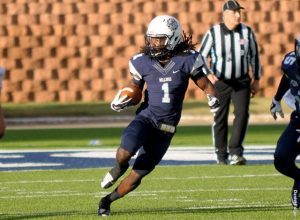 Kevin Joseph the defensive back of SWOSU is a fierce competitor 