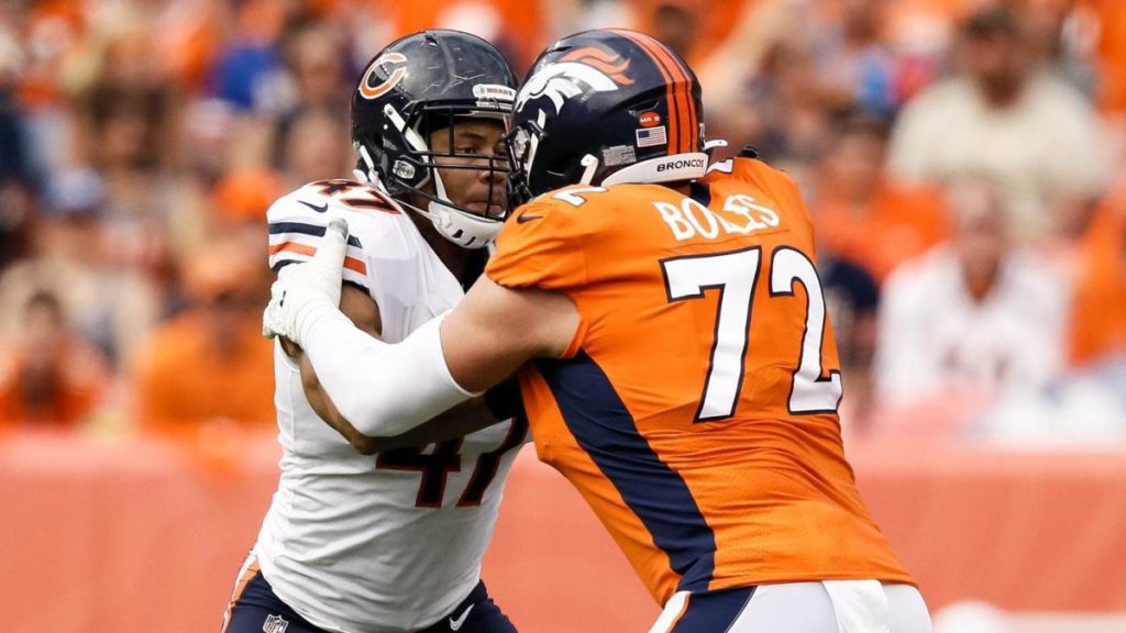 Broncos fed up with former Utah offensive lineman Garett Bowles