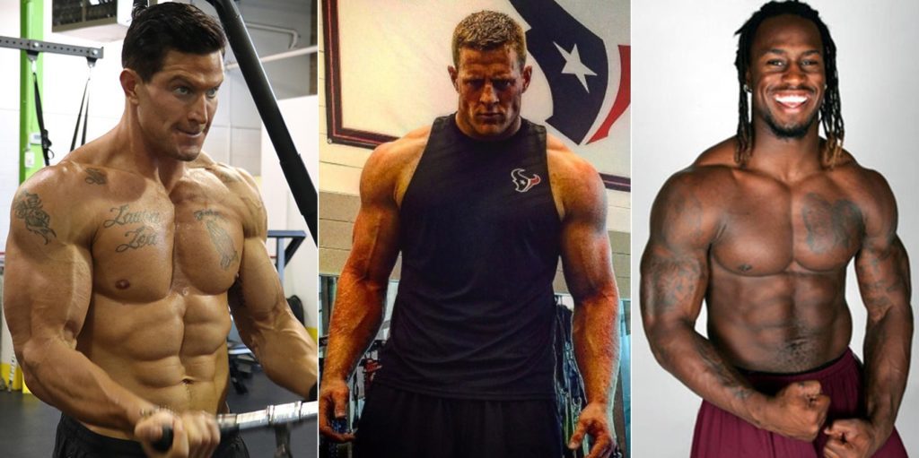 NFL Jacked players