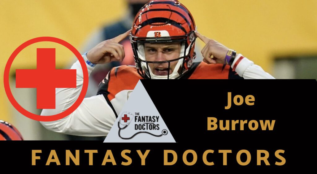 Joe Burrow Bengals Fantasy Doctors