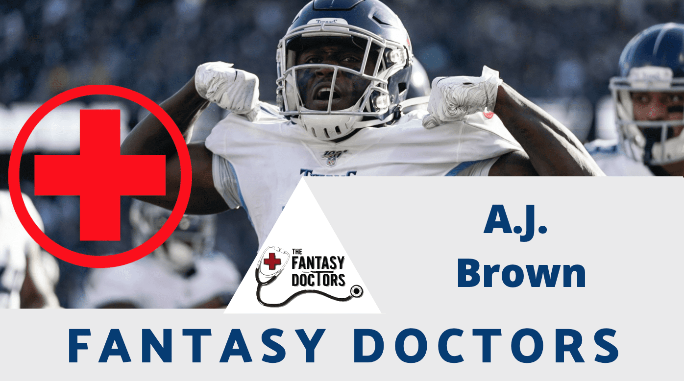 A.J. Brown Fantasy Doctors Titans injury update