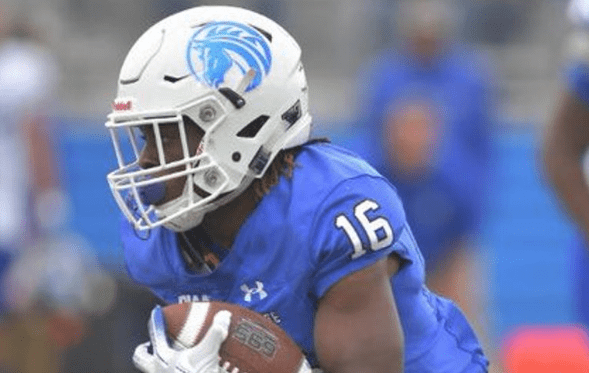 Tyeous Sharpe the standout wide receiver from Fayetteville State