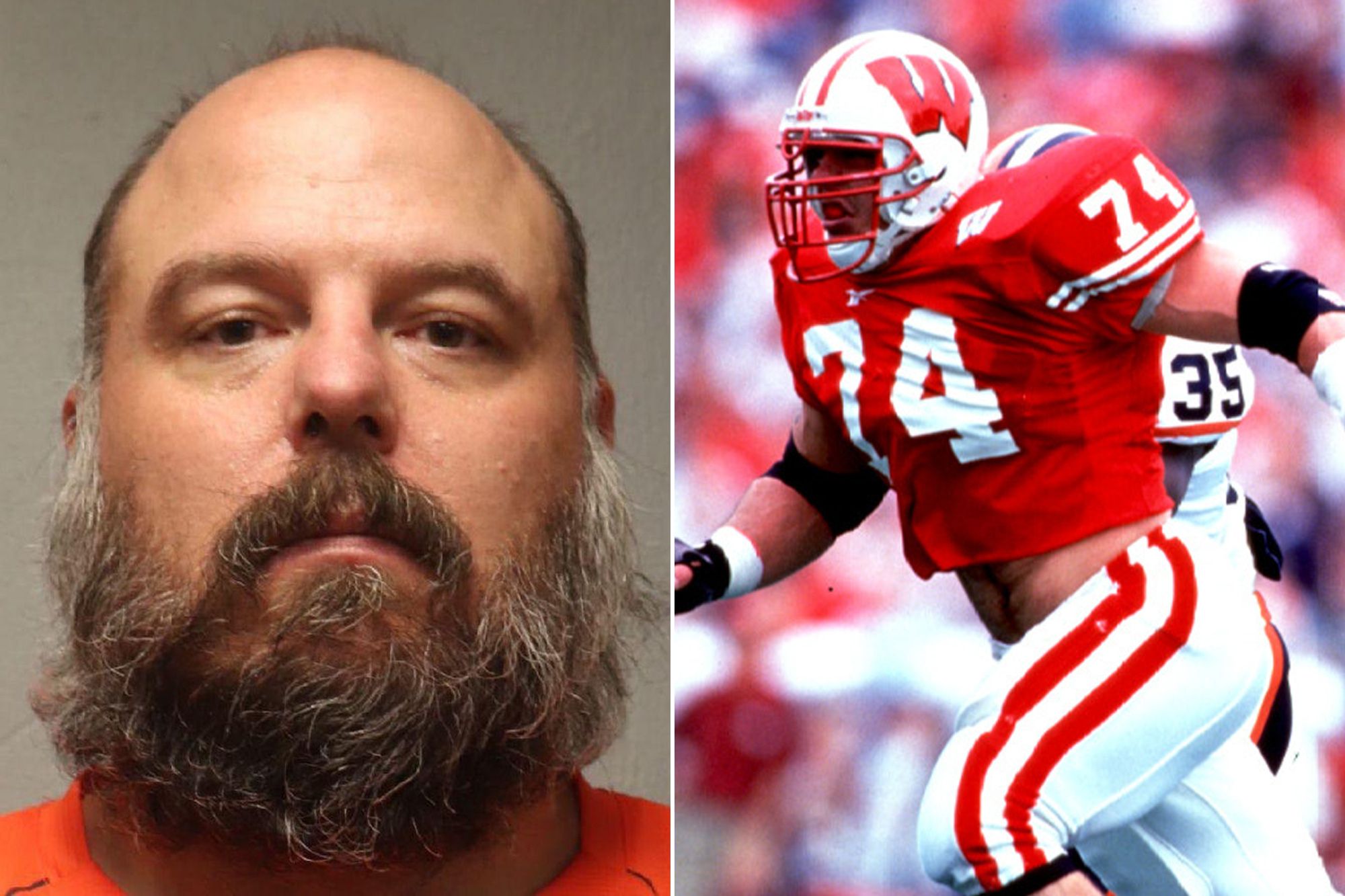 Former Bi Ten Defensive Lineman of the Year and Co-Defensive Player of the Year for Wisconsin pleads not guilty to sexual assault of a minor