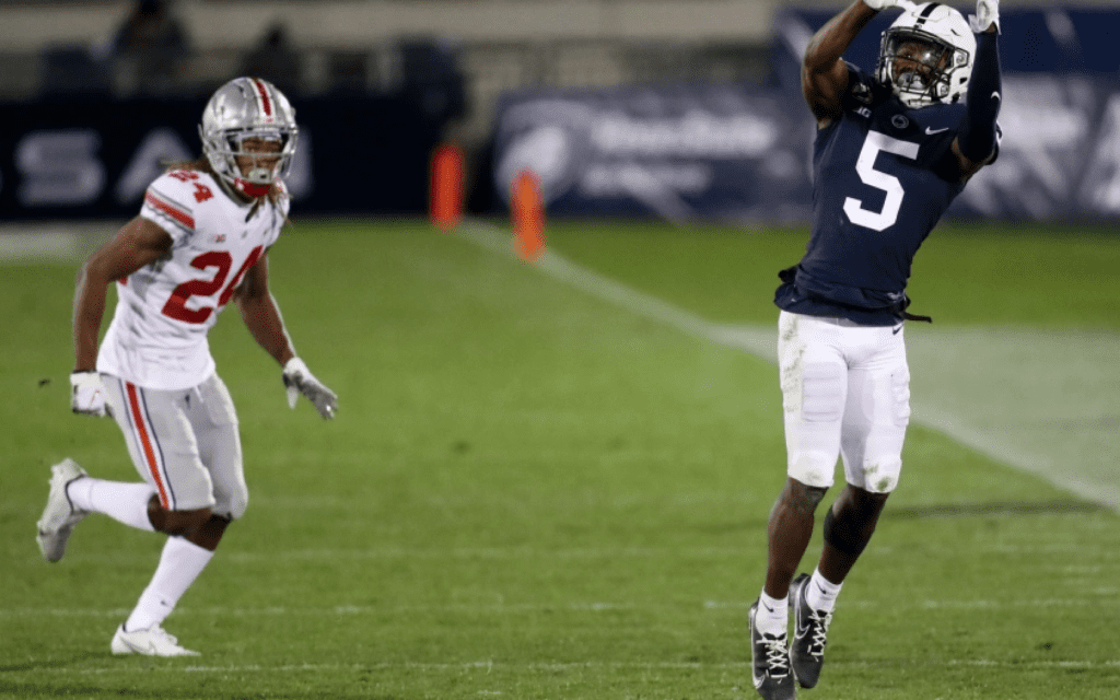 Penn State WR Jahan Dotson is a rising star in the scouting community. He is a precise route runner and is very good at making in air adjustments on the ball. Does his skill set translate to the next level?