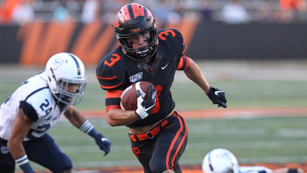 Jacob Birmelin the play making wide receiver from Princeton University recently sat down with NFL Draft Diamonds owner Damond Talbot. 