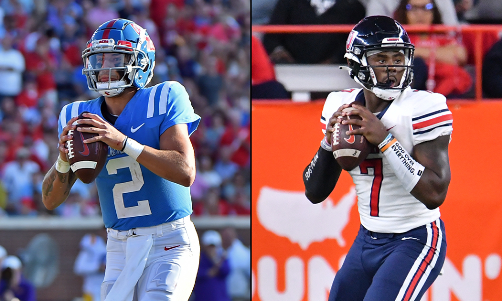 Both of these quarterbacks are terrific. I want to know what you think, is Malik Willis or Matt Corral the best quarterback in the upcoming NFL Draft? 