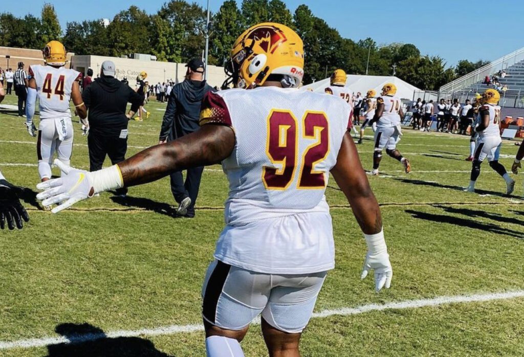 Devante Wright the defensive lineman from the University of Charleston (WV) recently sat down with NFL Draft Diamonds. 