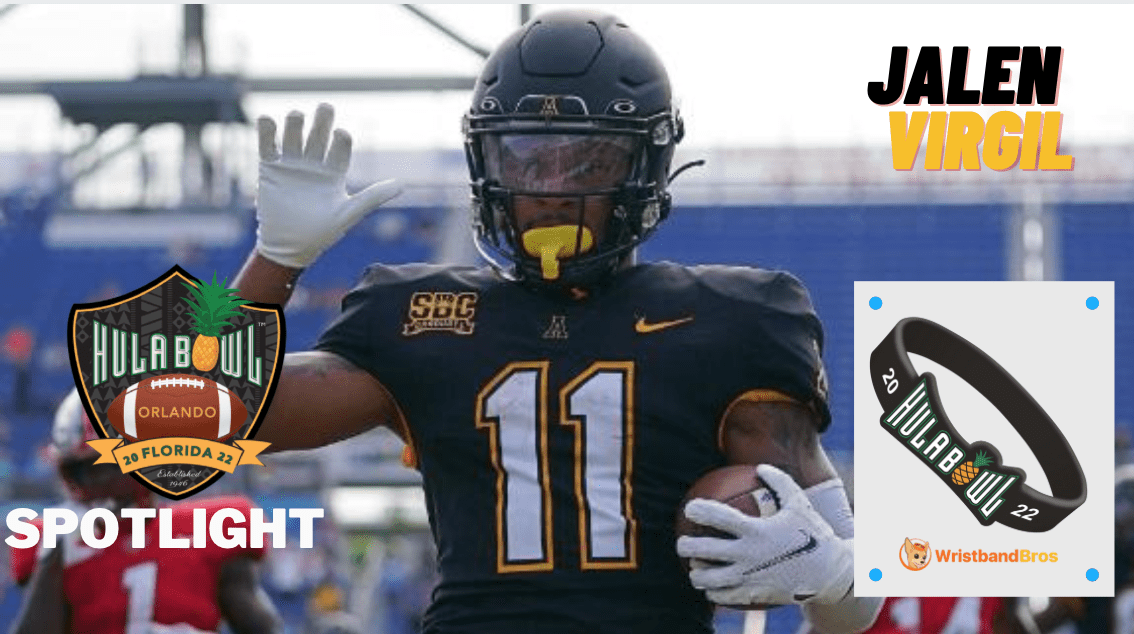 Jalen Virgil the standout wide receiver for Appalachian State joined Damond Talbot for this Hula Bowl Spotlight