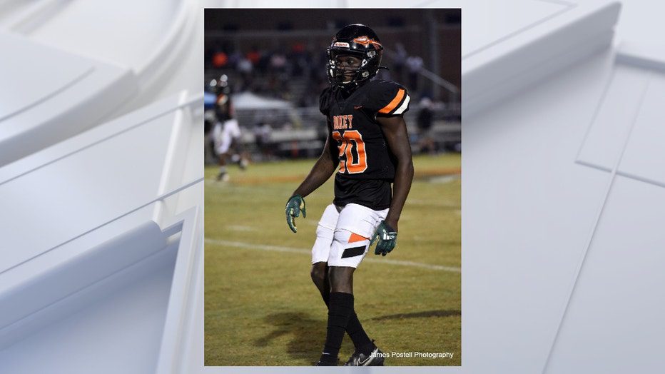 the 18-year-old is a football cornerback looking to play college ball, though they are concerned his injuries from the shooting may hurt his chances.