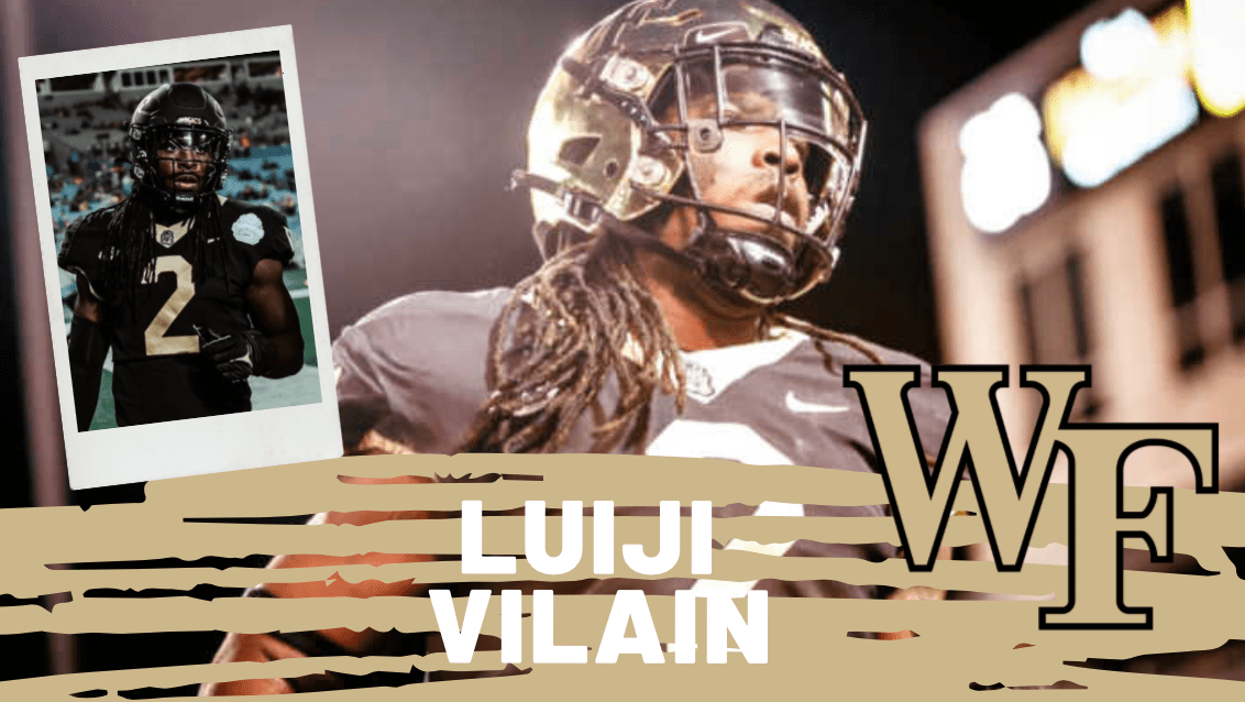 Luiji Vilain the defensive end from Wake Forest the Canadian Sensation recently sat down with NFL Draft Diamonds scout Jimmy Williams