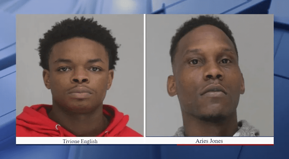 On Saturday, police announced they arrested 28-year-old Aries Jones and 21-year-old Tivione English, of Baton Rouge, Louisiana. They turned themselves into police after they were identified as the shooters.