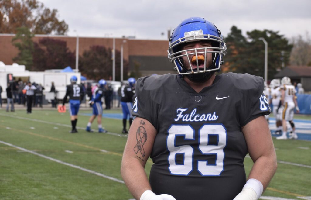 Adam Riegler the standout offensive lineman from Notre Dame College recently sat down with NFL Draft Diamonds writer Justin Berendzen
