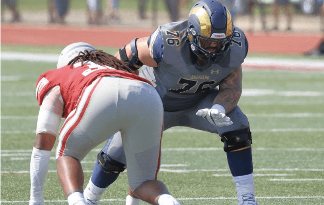 Joey Fisher is the standout player and All-American offensive lineman from Shepherd University. He recently sat down with NFL Draft Diamonds writer Jimmy Williams.