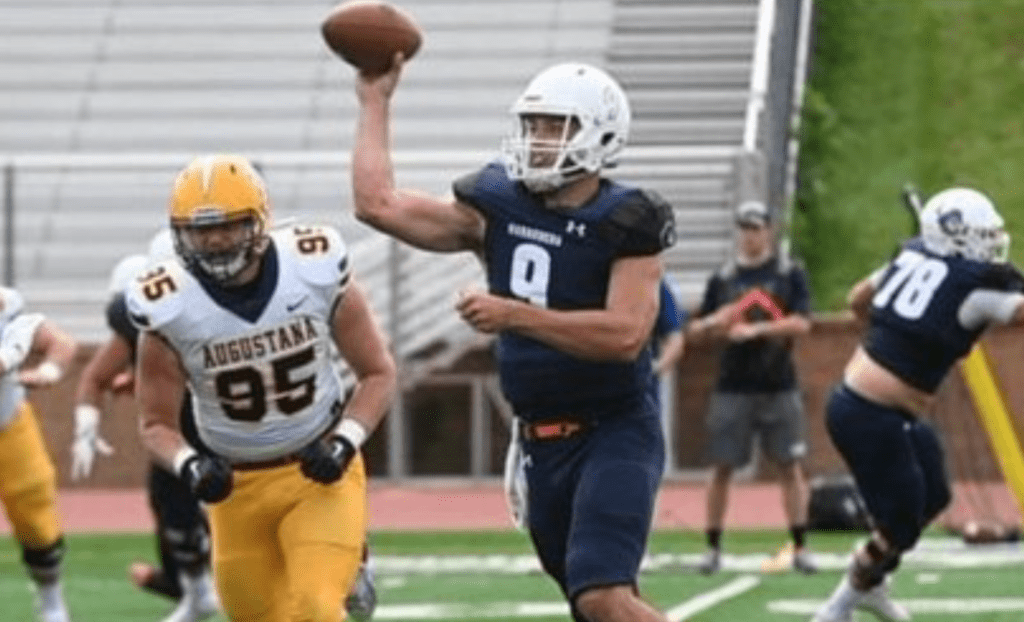 Logan Nelson the big and physical quarterback from the University of Mary recently sat down with NFL Draft Diamonds writer Justin Berendzen