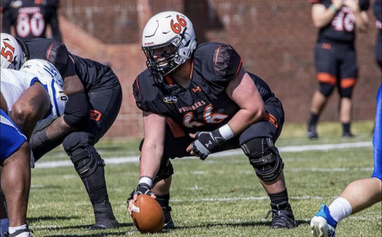 Thomas Mahoney the standout center from Tusculum University recently sat down with NFL Draft Diamonds owner Damond Talbot