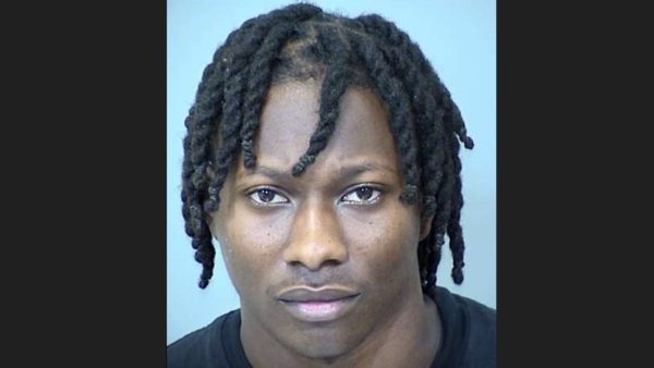 Marquise Brown arrest was arrested in Arizona this morning driving in a HOV lane. He was charged with criminal speeding.