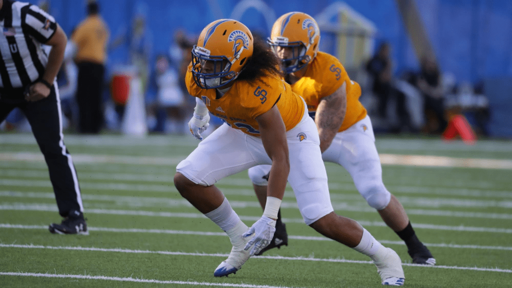 Junior Fehoko is a quality edge rusher prospect at San Jose State.  Hula Bowl scout, Jeremy Hood breaks down Fehoko in this article.