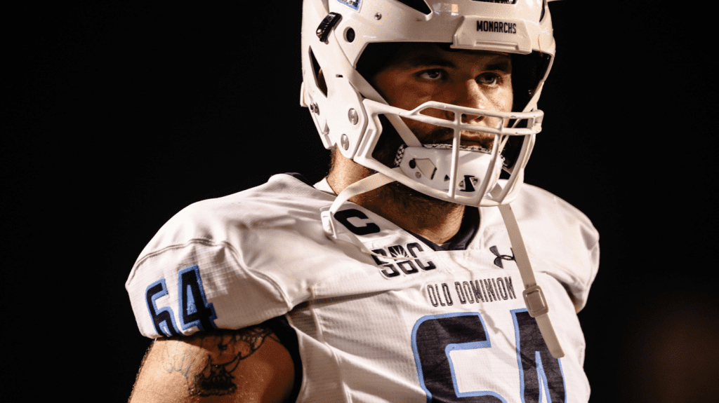 Nick Saldiveri is a sufficient pass blocker on Old Dominion's offensive line who exhibits good footwork. Hula Bowl scout Matthew Swanson breaks down Saldiveri’s strengths and weaknesses as an NFL Prospect in this article.