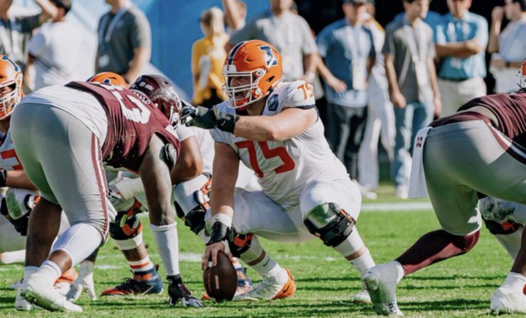 Alex Pihlstrom the offensive lineman from the University of Illinois recently sat down with NFL Draft Diamonds scout Justin Berendzen.