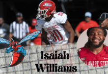 Delaware State star pass rusher Isaiah Williams recently sat down with NFL Draft Diamonds lead scout Jimmy Williams.