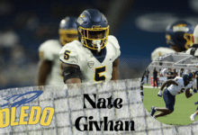 Toledo football standout Nate Givham the hard-hitting outside backer for the Rockets recently sat down with NFL Draft Diamonds