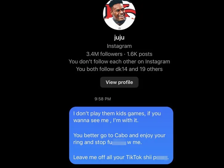 AJ Brown is not playing with JuJu though, he immediately went to twitter and then even sent him an DM on IG.