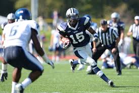 UNH wide out R.J. Harris worked out with the Tampa Bay Buccaneers yesterday