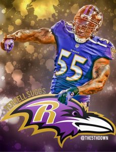 Terrell Suggs is done for the season for the Ravens