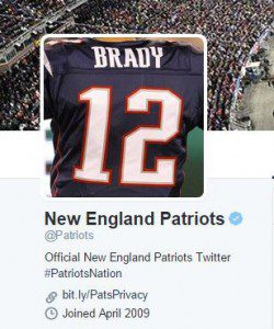 Patriots use Social Media to stick up for Tom Brady 