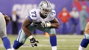 Tyron Smith of the Cowboys is a strong man if he can bench 600 plus pounds