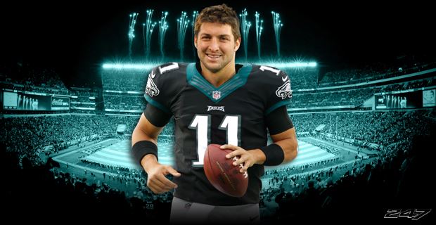 Tim Tebow is ready to compete for a starting position in Philly.