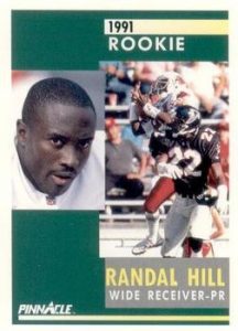 I remember meeting Randal Hill and having him sign this card. Great person