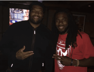 Richard Sherman and Trent Williams are apparently friends now