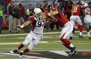 Cardinals linebacker Lorenzo Alexander was given the walking slip