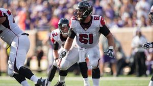 The Tampa Bay Buccaneers are working out veteran center Joe Hawley