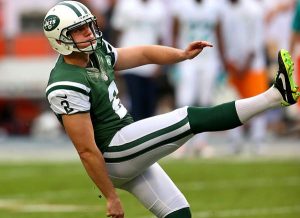 Nick Folk has restructured his contract with the New York Jets