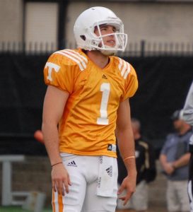 Bears worked out former Tennessee Vols punter Michael Palardy