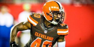 Browns have signed small school cornerback De'Ante Saunders to their active roster