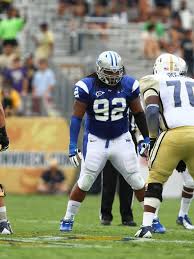 Middle Tennessee State University defensive tackle Pat McNeil is a big boy who brings the pain in the middle of the field