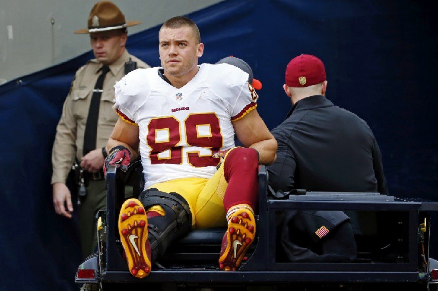 Redskins have lost TE Derek Carrier for the year with a torn ACL and MCL