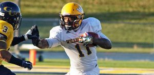 William Penn wide out Jatavius Stewart is a good route runner that can reel in a pass