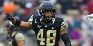 Wake Forest inside linebacker Brandon Chubb is one of my favorite prospects in the NFL Draft. The kid can play, and will be in the NFL. 