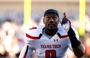 Texas Tech DE Branden Jackson is a big kid with great speed and technique 
